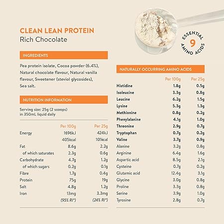 Nuzest - Clean Lean Protein - Rich Chocolate - 1kg