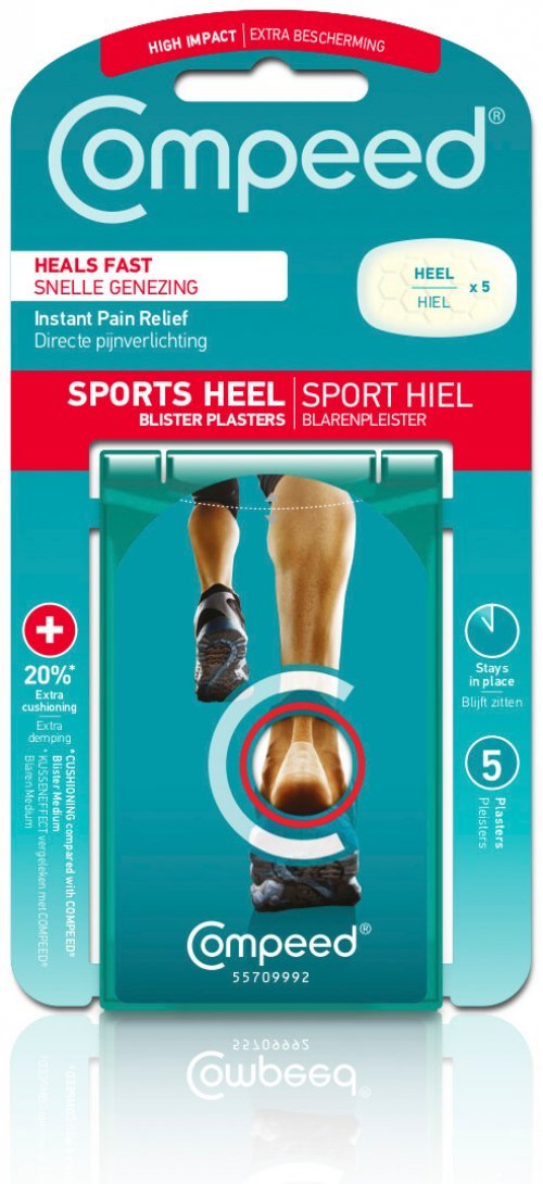 Compeed Sports Heel Blister Plasters (5)