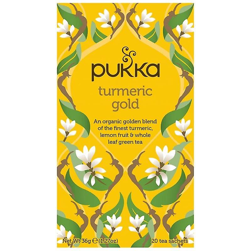 Pukka Turmeric Gold Organic - 20 Herbal Tea Sachets