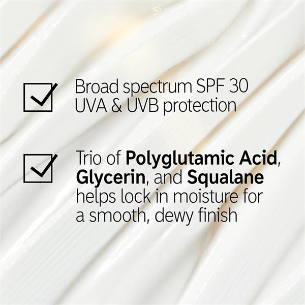 The Inkey List Polyglutamic Acid Dewy Sunscreen SPF 30 - 50ml