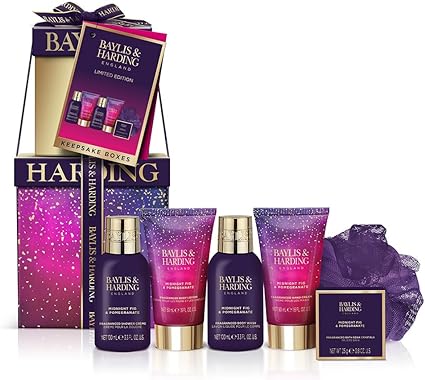 Baylis & Harding Luxury Midnight Fig & Pomegranate Gift Set