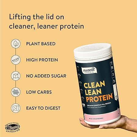 Nuzest Clean Lean Protein - Wild Strawberry - 1KG