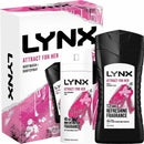 Lynx attract for here Bodyspray + Bodywash