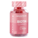 Novomins - Biotin Gummies - 60 peach flavoured gummies