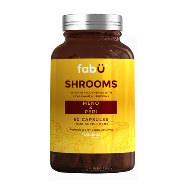 FabÜ Shrooms Meno & Peri 60 Capsules