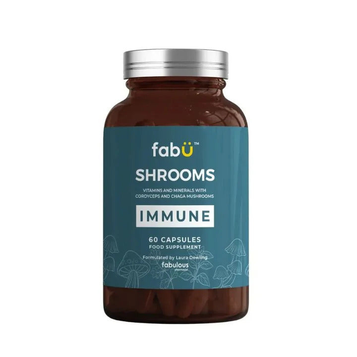 FabÜ Shrooms Immune 60 Capsules