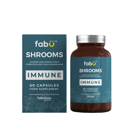 FabÜ Shrooms Immune 60 Capsules