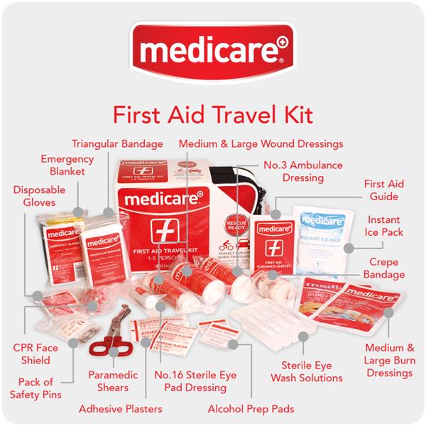 Medicare First Aid Travel Kit