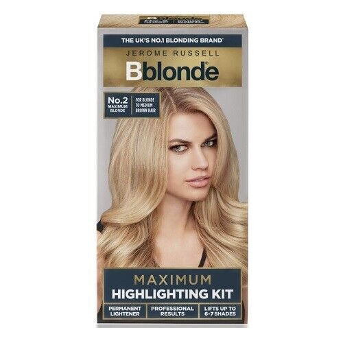 BBlonde Maximum Highlight - Kit No.2 (For Blond to Medium Blonde Hair) - City PharmacyHair colouring