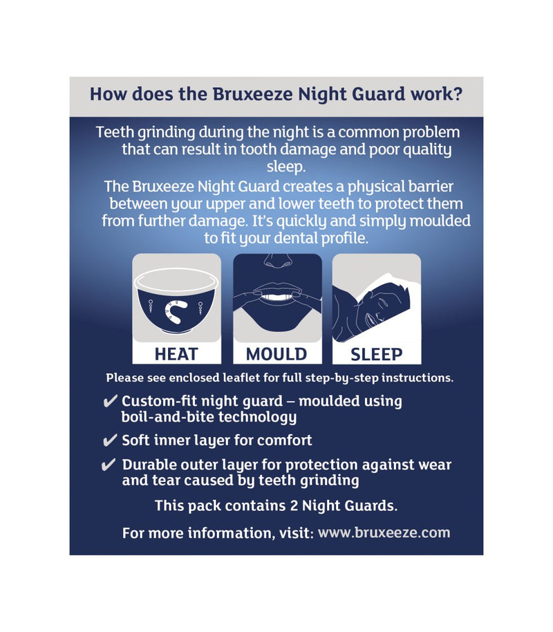 Bruxeeze Night Guard For Teeth Grinding - City PharmacyDental