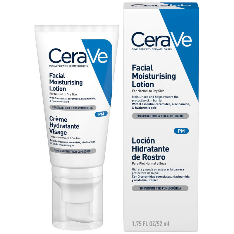 CeraVe Facial Moisturising Lotion for Night (52ml) - City PharmacySkincare