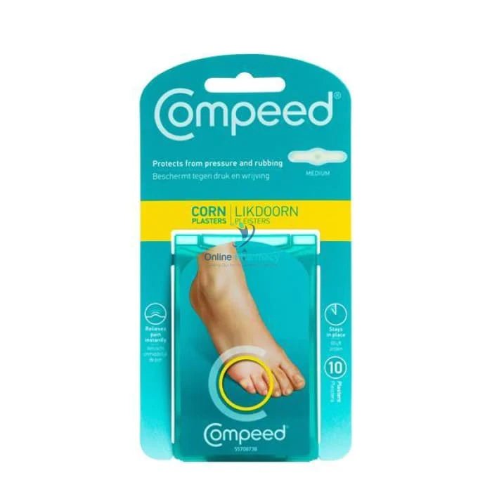 Compeed Medium Corn Plasters (10) - City PharmacyFootcare