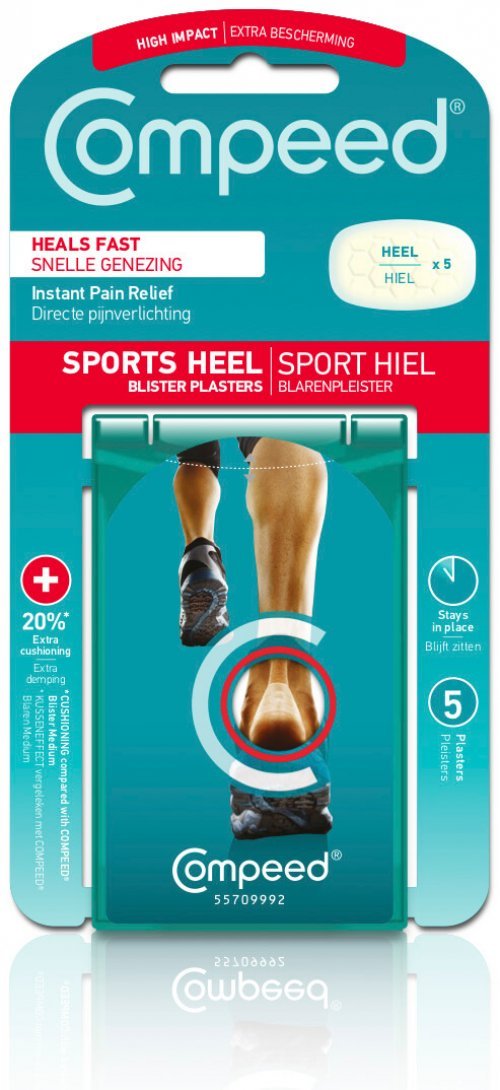 Compeed Sports Heel Blister Plasters (5) - City PharmacyFootcare