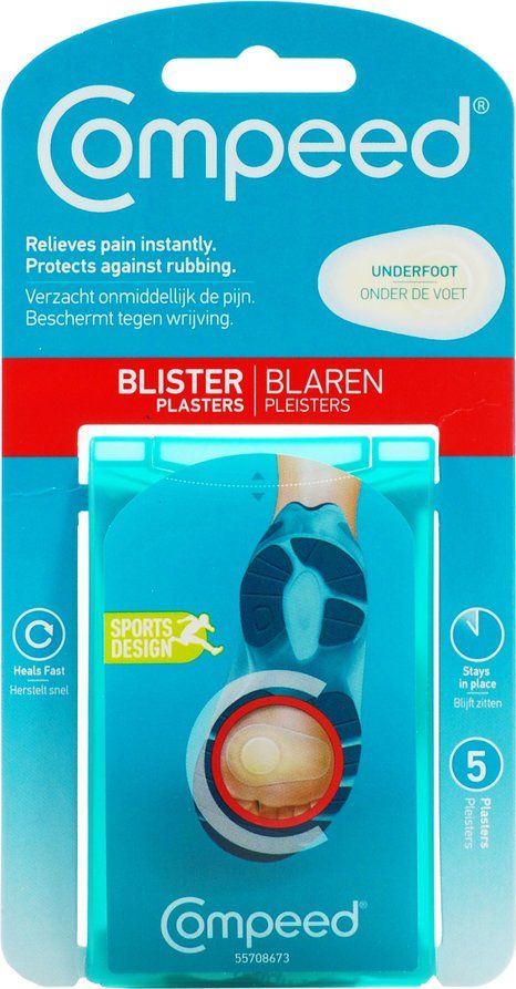 Compeed Underfoot Blister 5 Plasters - City PharmacyFootcare