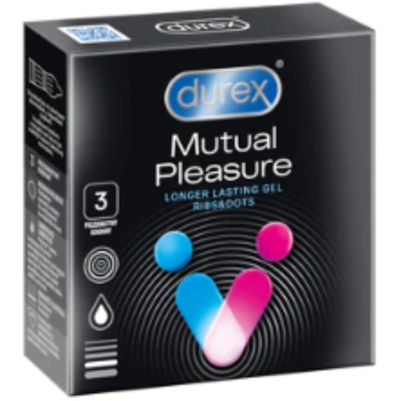 Durex Mutual Pleasure - 3 condoms - City PharmacyCondoms