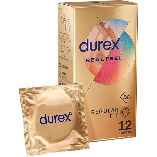 Durex Real Feel - 12 pack - City PharmacyLubricants