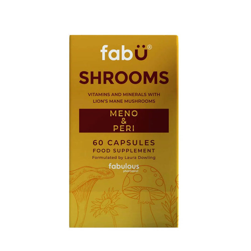 FabÜ Shrooms Meno & Peri 60 Capsules