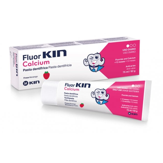 Fluor Kin calcium toothpaste 75ml - City PharmacyDental