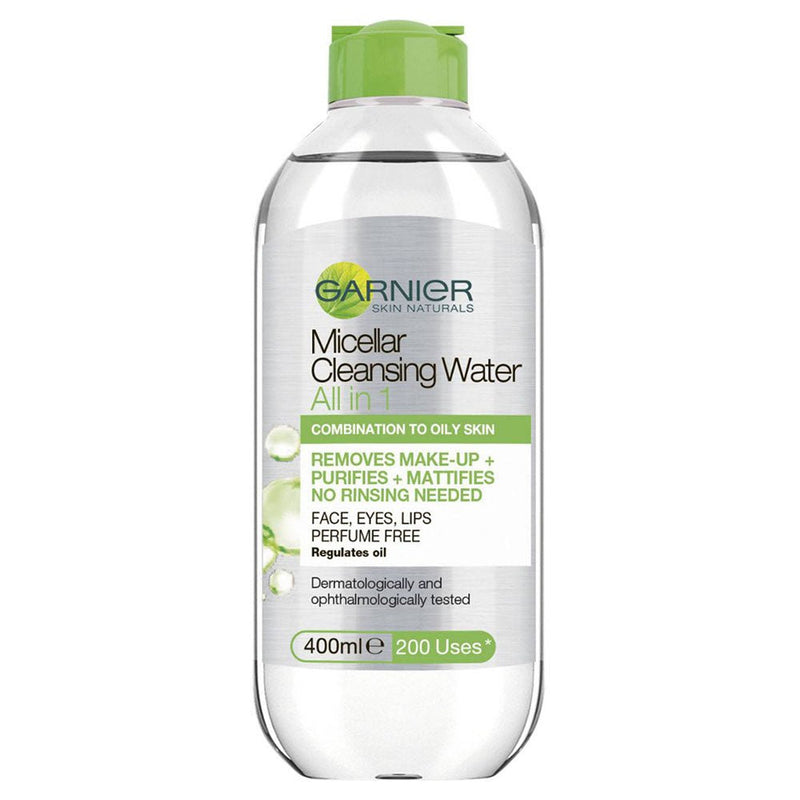 Garnier Cleansing Micellar Water Combination & Oily Skin 400ml - City PharmacySkincare