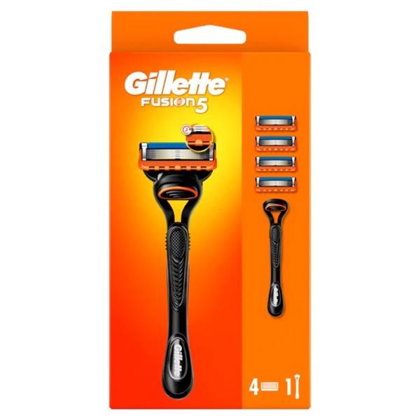 Gilette Fusion 5 - 1+3 Starter Pack - City PharmacyShaving