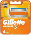 Gillette Fusion Men's Razor Blades, 4 Refills - City PharmacyShaving