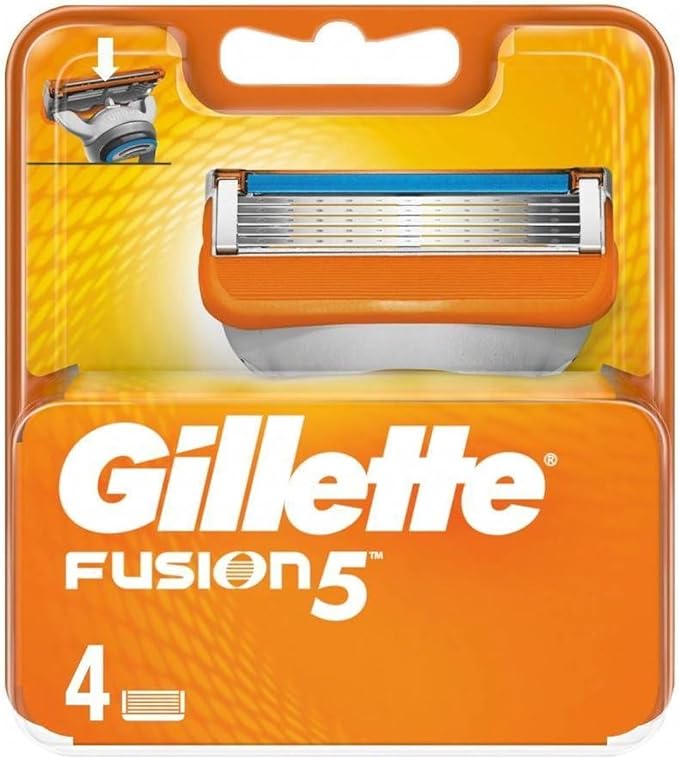 Gillette Fusion Men's Razor Blades, 4 Refills - City PharmacyShaving