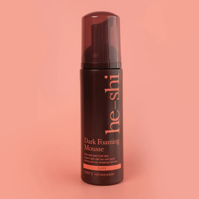 He - Shi DARK FOAMING MOUSSE - City PharmacyTan