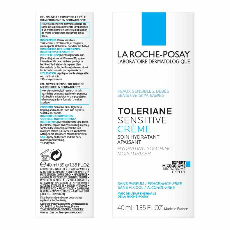 La Roche Posay Toleriane Sensitive Cream 40ml - City PharmacySkincare