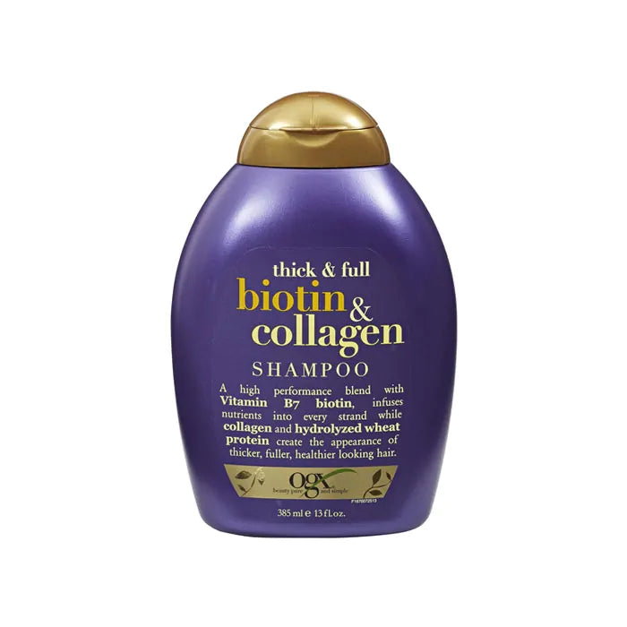 OGX Thick and Full Biotin + Collagen Shampoo 385ml