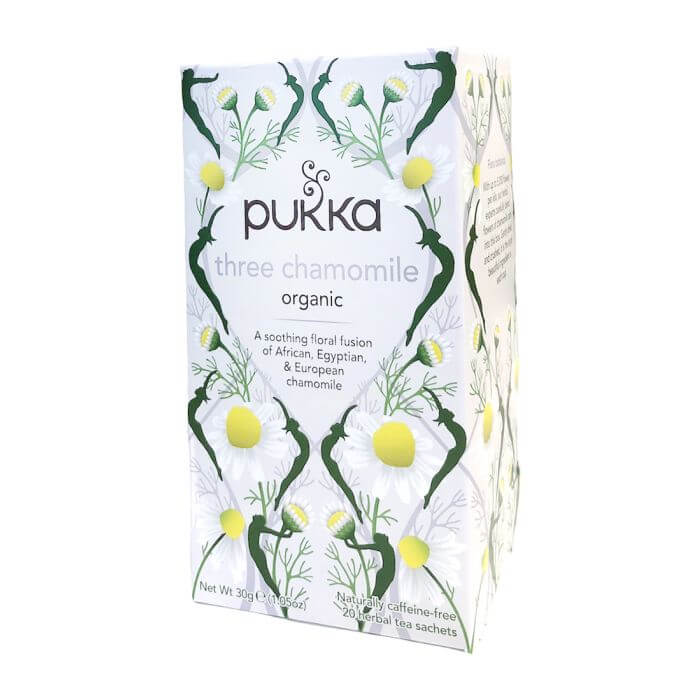 Pukka three chamomile - 20 Herbal Tea Sachets