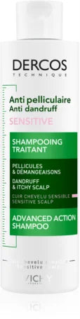 Vichy Dercos Anti-Dandruff Shampoo - Sensitive Scalp Hair 200ml