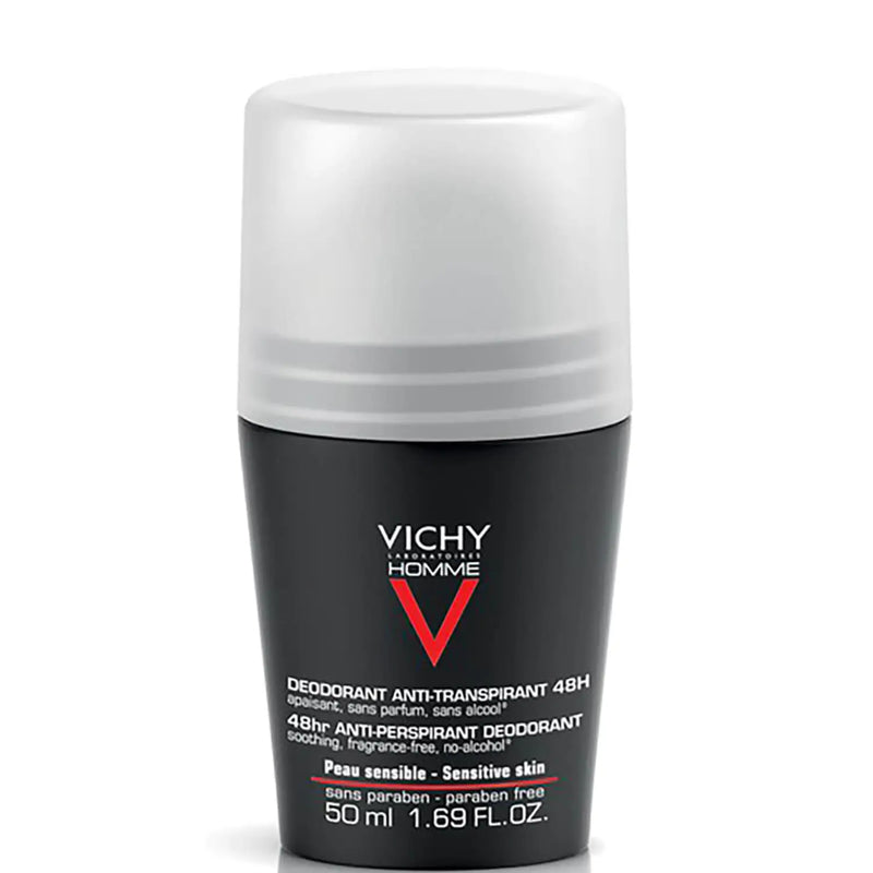 Vichy Homme Deo Rollon 48h Sensitive 50ml