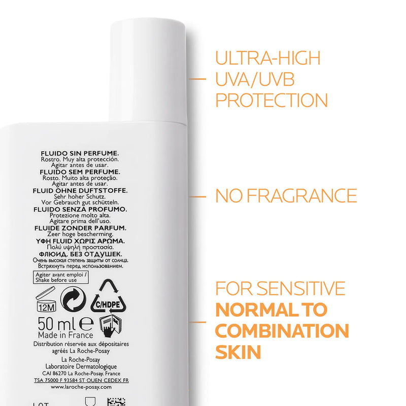 La Roche-Posay Anthelios UVMune 400 Invisible Tinted Fluid SPF50+ 50ml