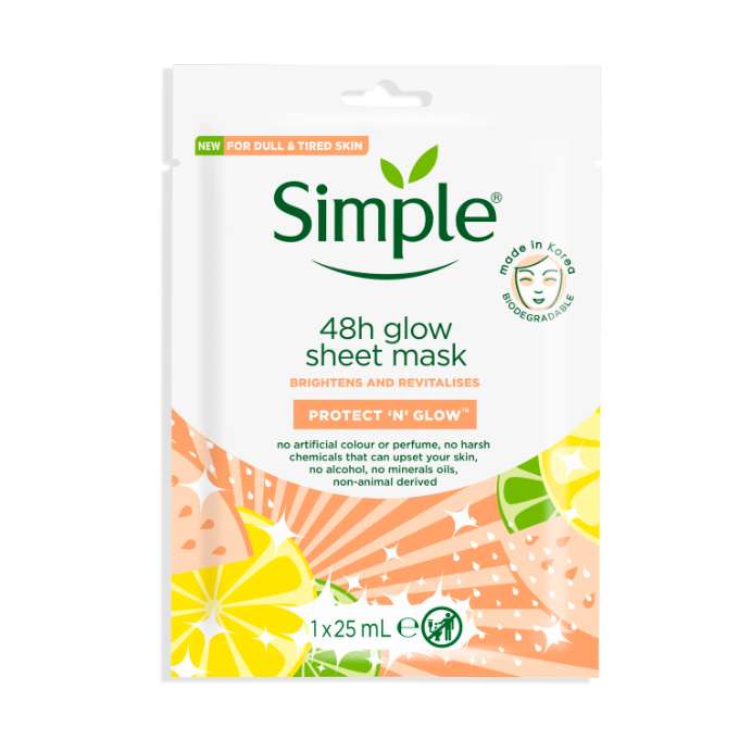 Simple 48hr Glow Sheet Mask
