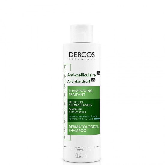 Vichy Dercos Anti-Dandruff Shampoo - Oily Hair  200ml