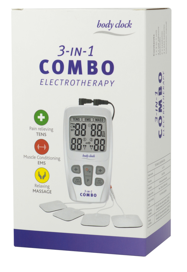 Body Clock - 3-In-1 COMBO Electrotherapy