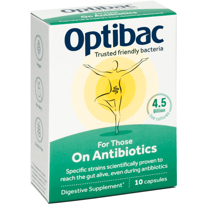 OptiBac - Probiotics for Those on Antibiotics (10 Capsules)
