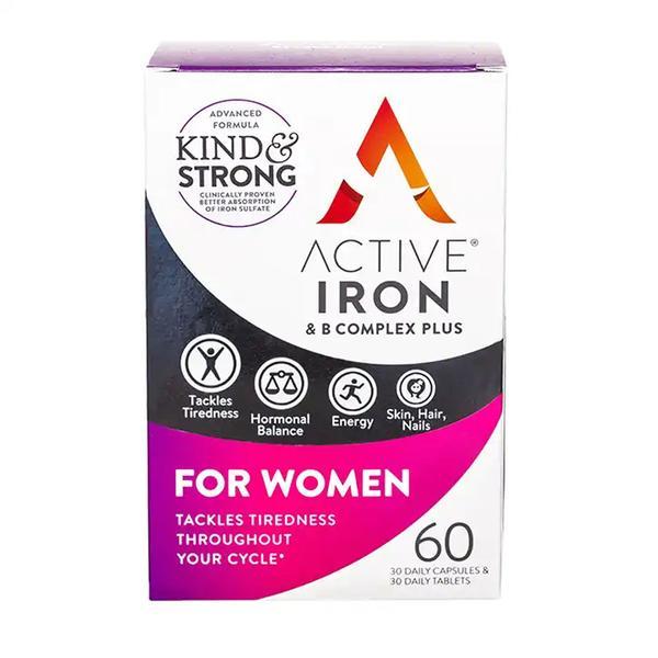 Active Iron & B Complex Plus For Women 