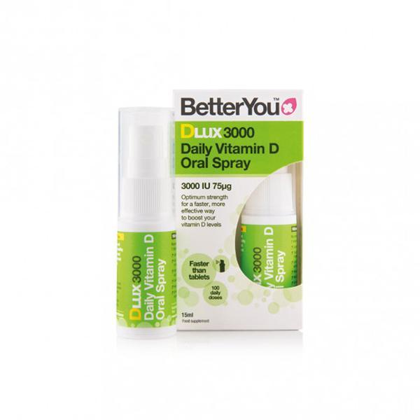 Better You DLux 3000 Vitamin D Oral Spray 15ml