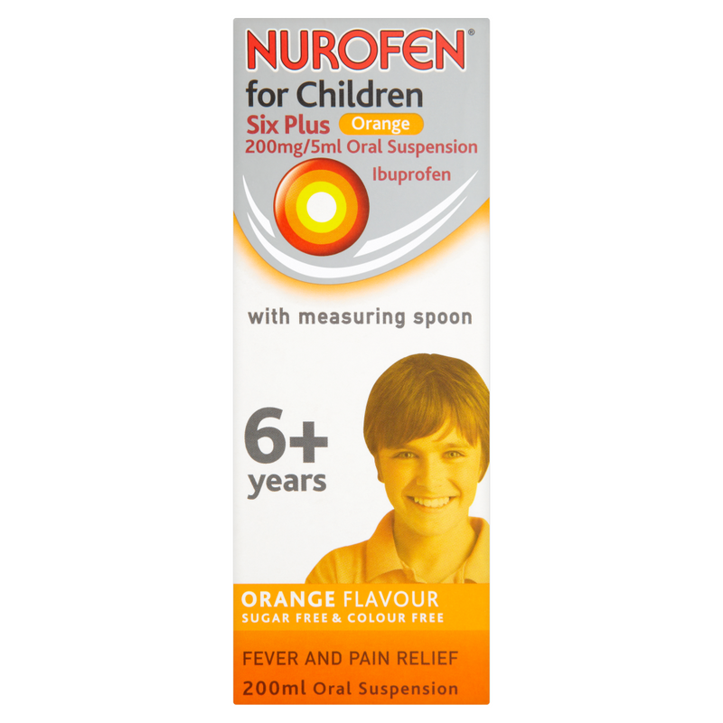 Nurofen for Children 6+years Orange 200ml