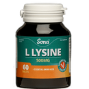 Sona L Lysine 500mg 60 Tablets