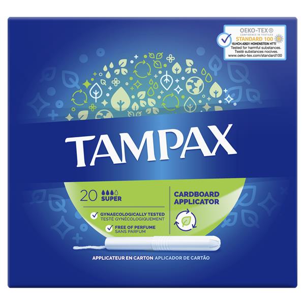 Tampax Blue (20 Box Tampons Super)
