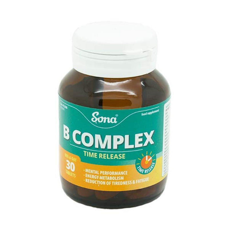 Sona B Complex Time Release 30 Tablets