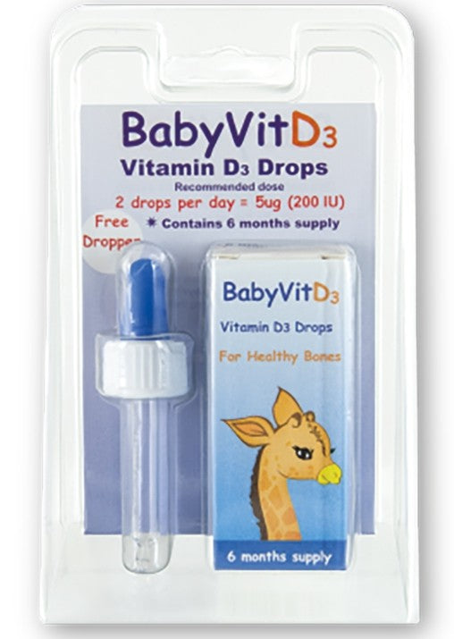 BabyVit D3 Pure Vitamin D3 Drops