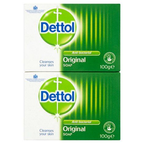 Dettol Antibacterial Original Bar Soap double pack