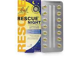Bach Rescue Remedy Night Liquid Melts 28 capsules