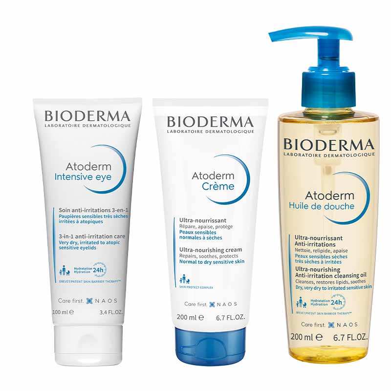 Bioderma Your Essential Winter Set Normal to Dry Eczema-Prone Skin