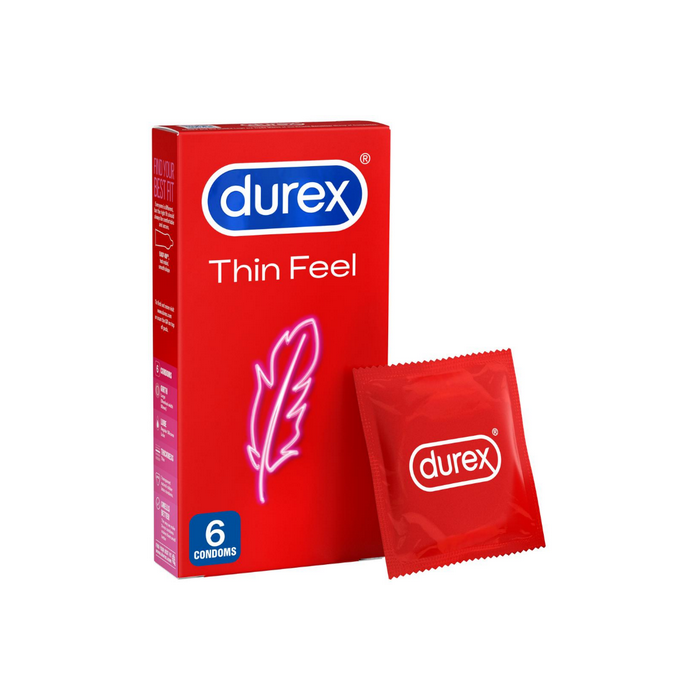 Durex Thin Feel Condoms 6 Pack
