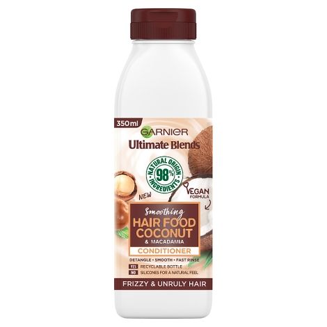 Garnier Ultimate Blends Plumping Hairfood - Coconut & Macadamia - Conditioner