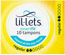 Lil-lets Smartfit Regular (10 Non Applicator Tampons)